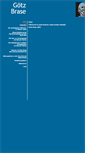 Mobile Screenshot of goetz-brase.de